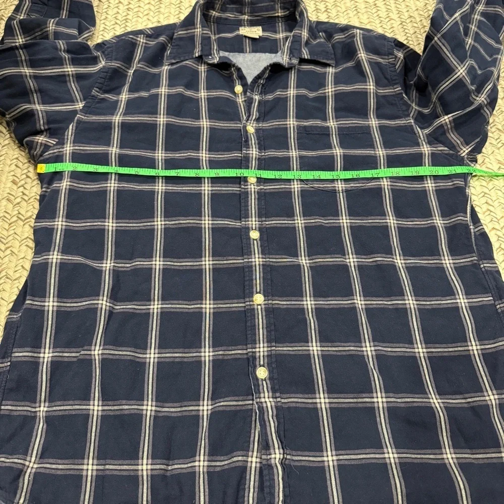 J. Crew Plaid Flannel Button Down